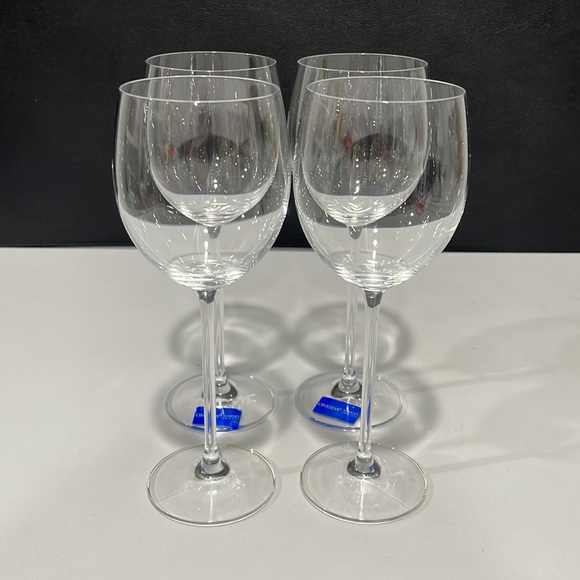 Oneida SCHOTT ZWIESEL Lead Free crystal 9" tall Wine Glasses Set of 4 - Picture 5 of 12